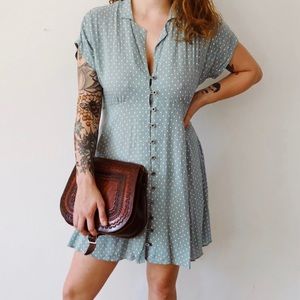 Kimchi Blue polka dot dress